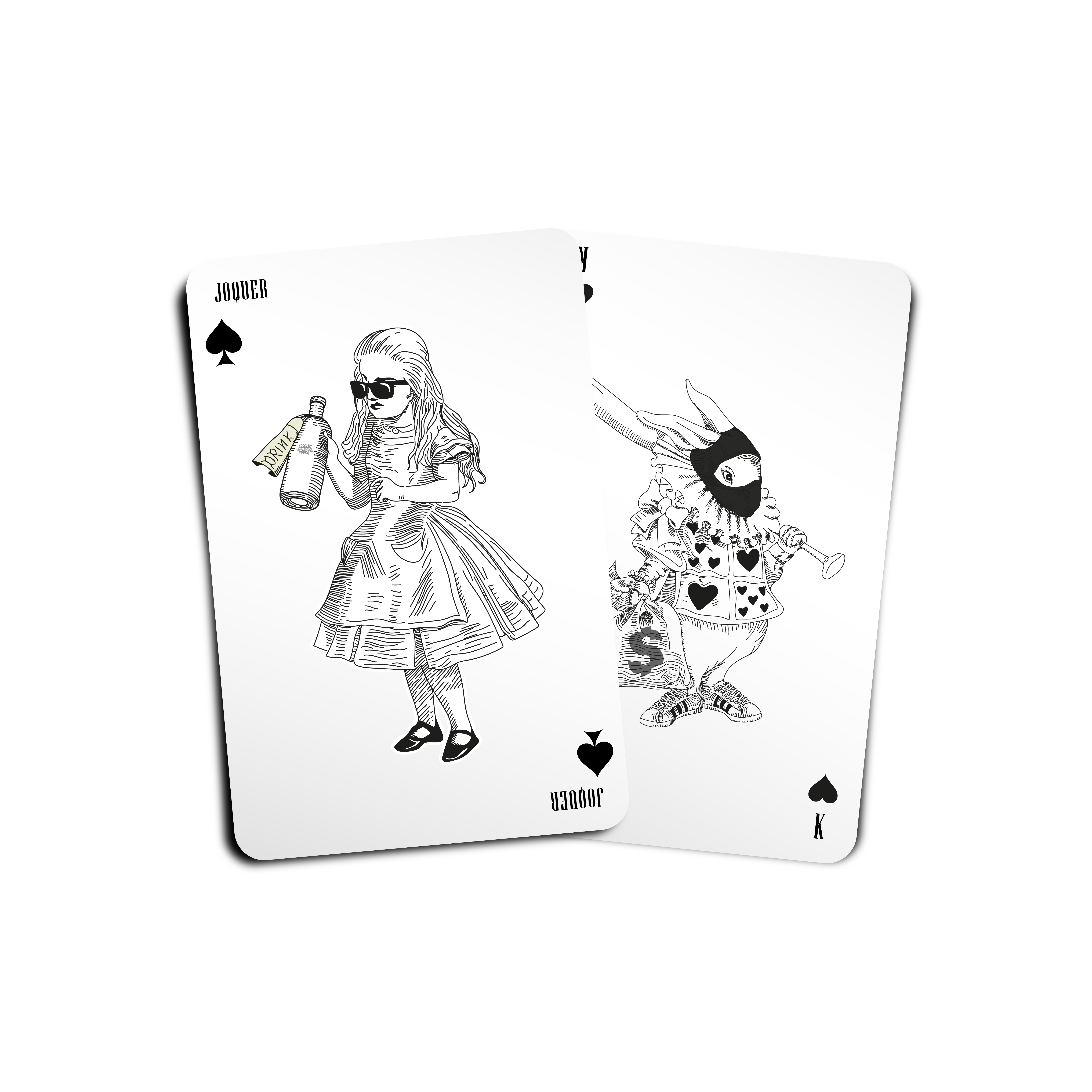 Ilustration Alice's wonderland version 2025